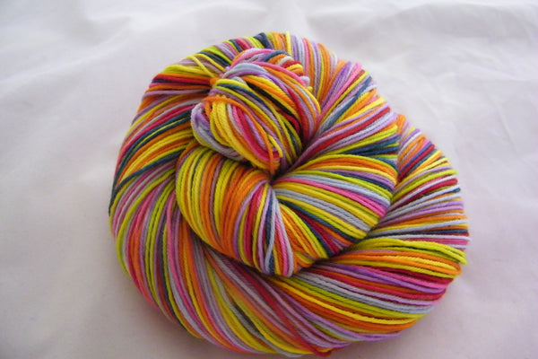 Rainbow Grannies Eight Stripe Self Striping Yarn