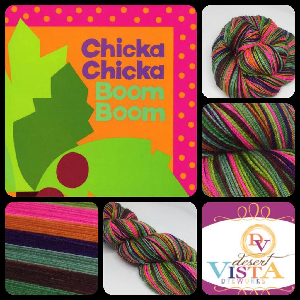 Chicka Boom Seven Stripe Self Striping Yarn