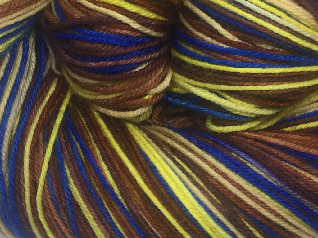 Blue Sword Six Stripe Self Striping Yarn