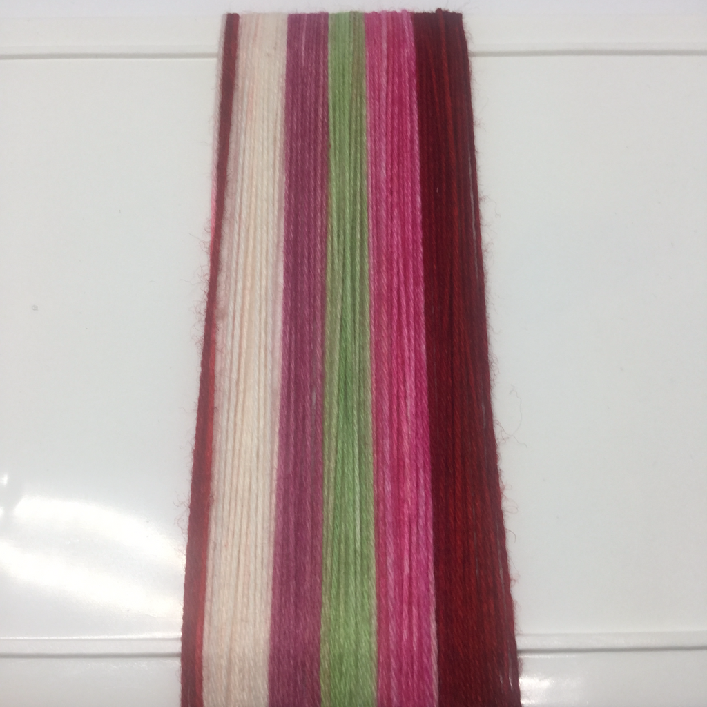 Strawberry Shortcake Doll Five Stripe Self Striping Yarn