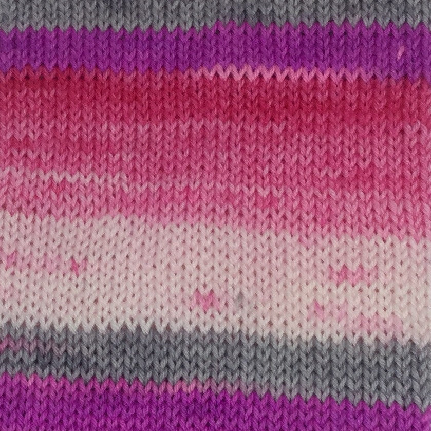 On Wednesdays Seven Stripe Self Striping Sock Yarn