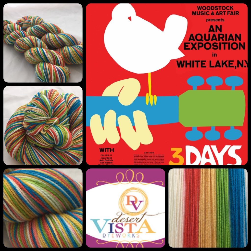 Woodstock Five Stripe Self Striping Yarn