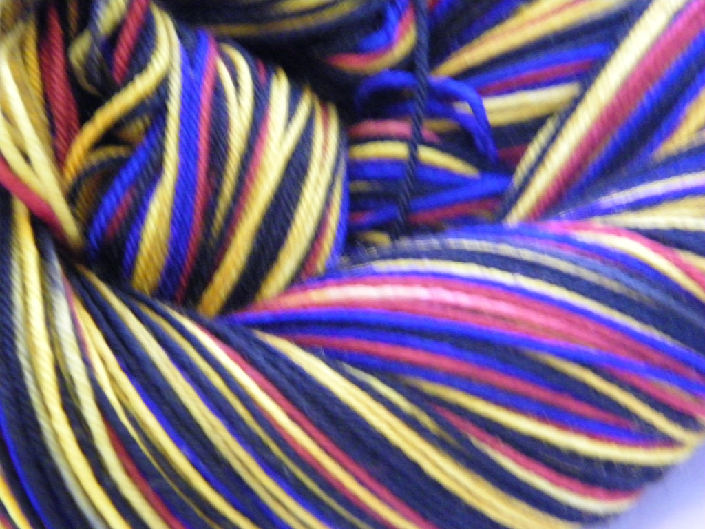 Walk Like A Man & Because We Can Six Stripe Self Striping Yarn