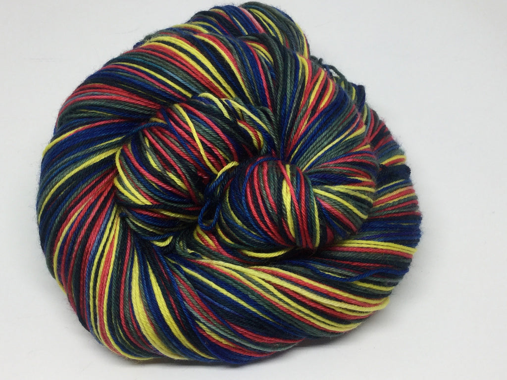 Dancing Sandwiches Five Stripe Self Striping Yarn