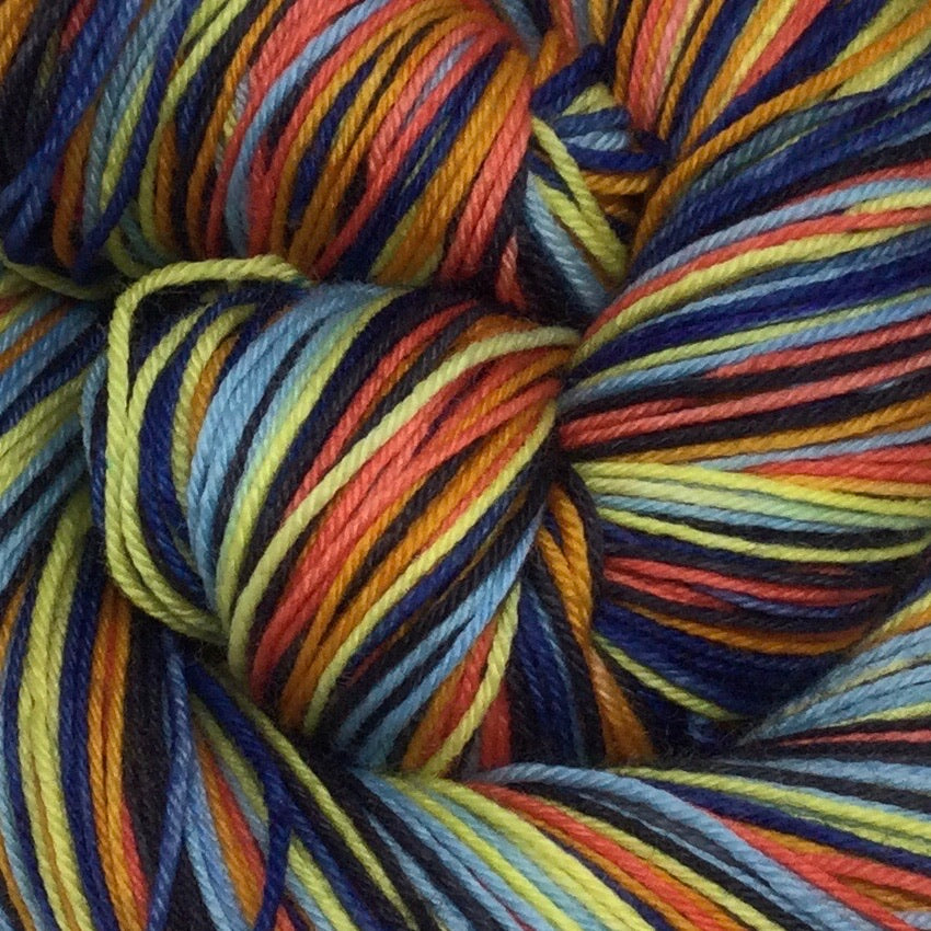 Dreidels Six Stripe Self Striping Yarn