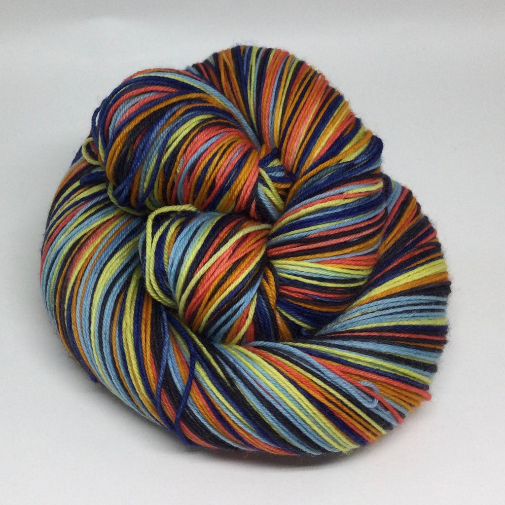 Dreidels Six Stripe Self Striping Yarn