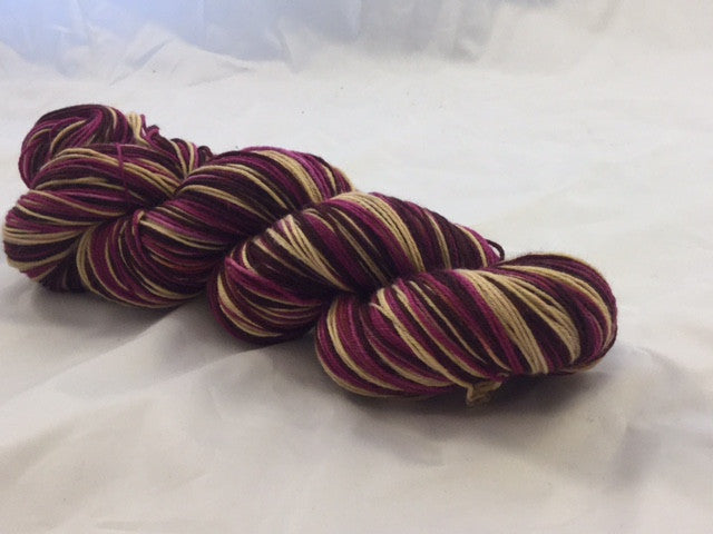 Art Deco Three Stripe Self Striping Yarn