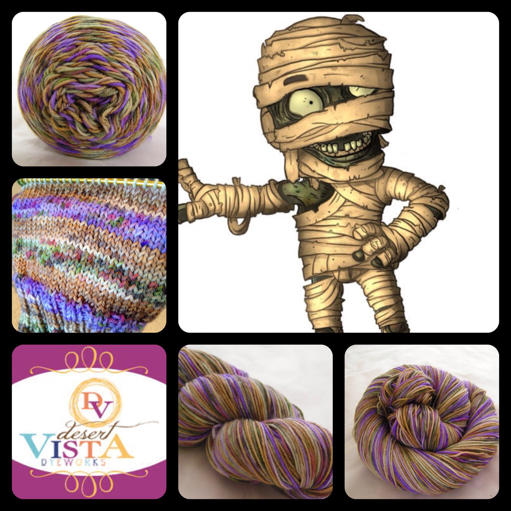 ZomMummy Four Stripe Self Striping Yarn