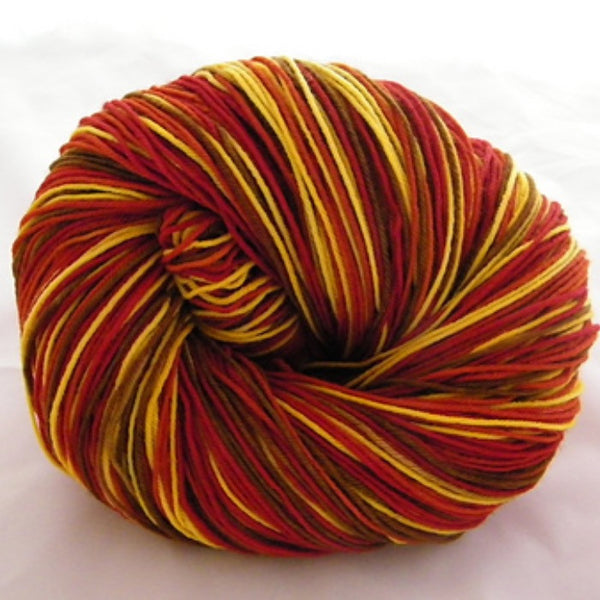 Grade School Turkey Four Stripe Self Striping Sock Yarn