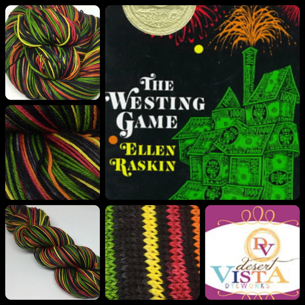 The Westing Game Eight Stripe Self Striping Yarn