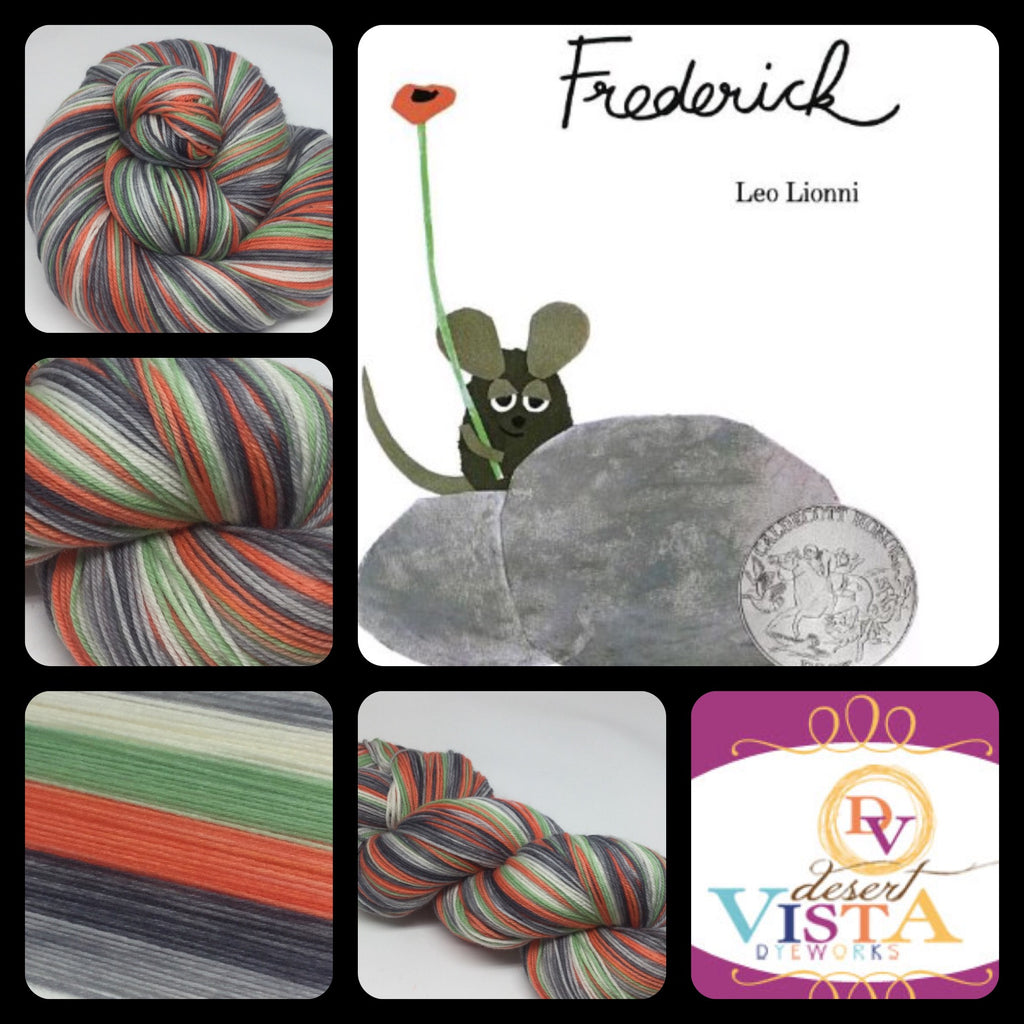 Frederick Five Stripe Self Striping Yarn