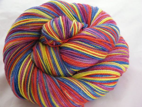 Cyndi Inspired Four Stripe Self Striping Yarn