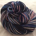 Halley's Comet Inspired Four Stripe Self Striping Yarn