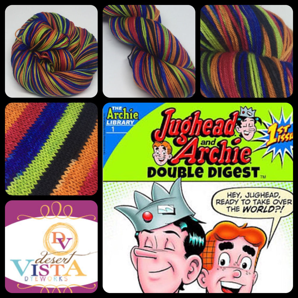 Archie & Jughead Five Stripe Self Striping Yarn